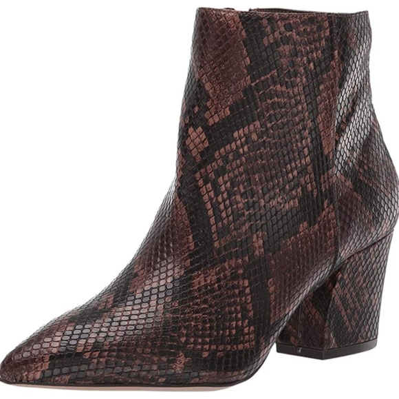 Steve Madden Shoes - ❤️‍🔥 Steve Madden Missie Booties Brown Snake ❤️‍🔥